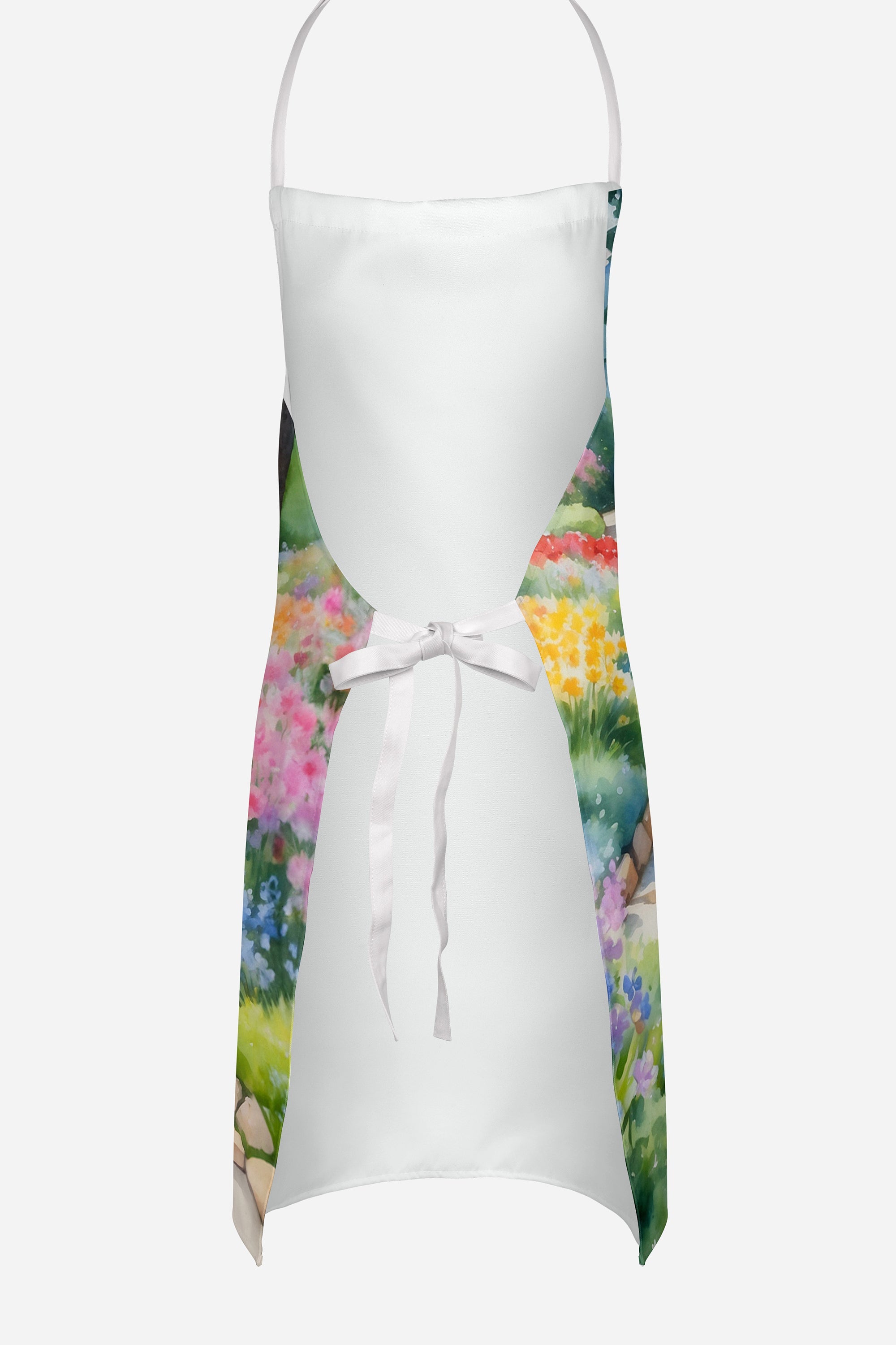 Akita Spring Garden Apron – Artist-Designed Kitchen, BBQ & Craft Apron